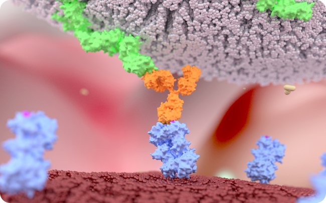 mRNA/Lipid Nanoparticle 이미지